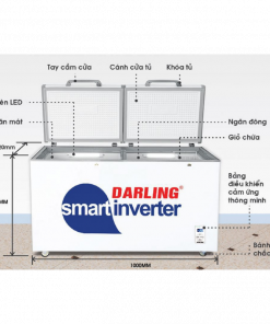 Kích thước tủ đông Darling DMF-2699WSI