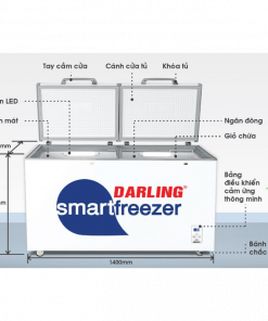 Kích thước tủ đông Darling DMF-3699WS-2