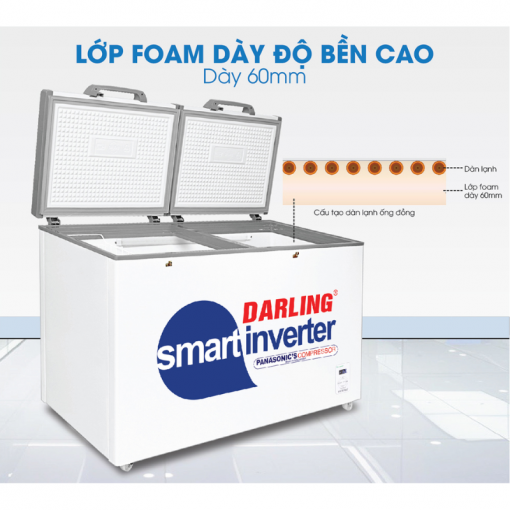 Lớp Foam tủ đông Darling DMF-1179ASI