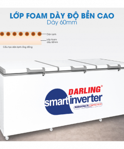 Lớp Foam tủ đông Darling DMF-1579ASI