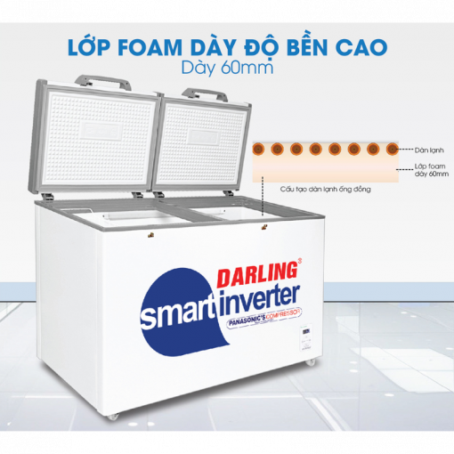 Lớp foam tủ đông Darling DMF-4799ASI