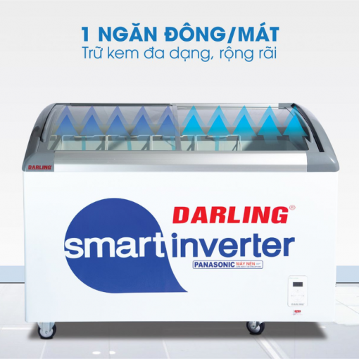 Ngăn tủ kem Darling DMF-5079ASKI