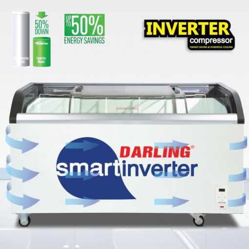 Công nghệ inverter tủ kem Darling DMF-7079ASKI-1