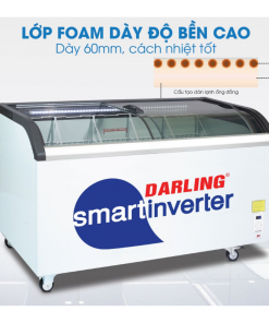 Lớp Foam tủ kem Darling DMF-7079ASKI-1