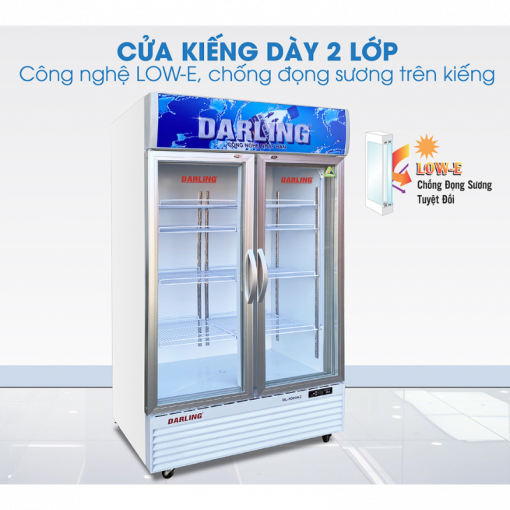 Cửa kính 3 lớp công nghệ Low-E Darling DL-9000A2