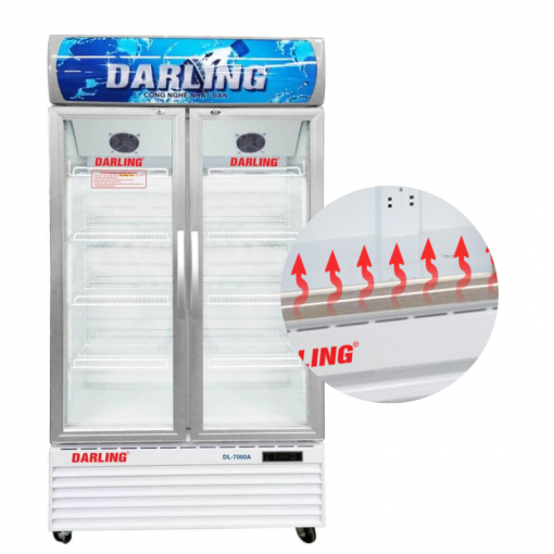 Hệ thống sưởi kính tủ mát Darling DL-7000A