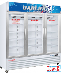 Tủ mát Darling DL-17000A công nghệ kính Low-E