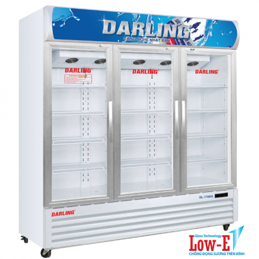 Tủ mát Darling DL-17000A công nghệ kính Low-E