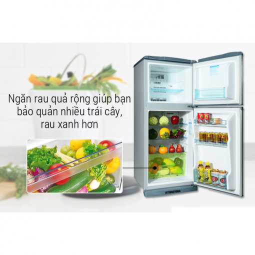 Ngăn rau củ rộng rãi của tủ lạnh Darling International NAD 1580WX