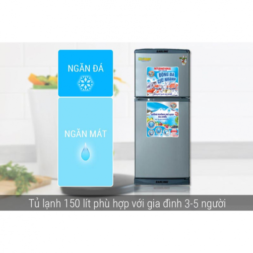 Tủ lạnh 150 lít NAD 1480C 2 ngăn